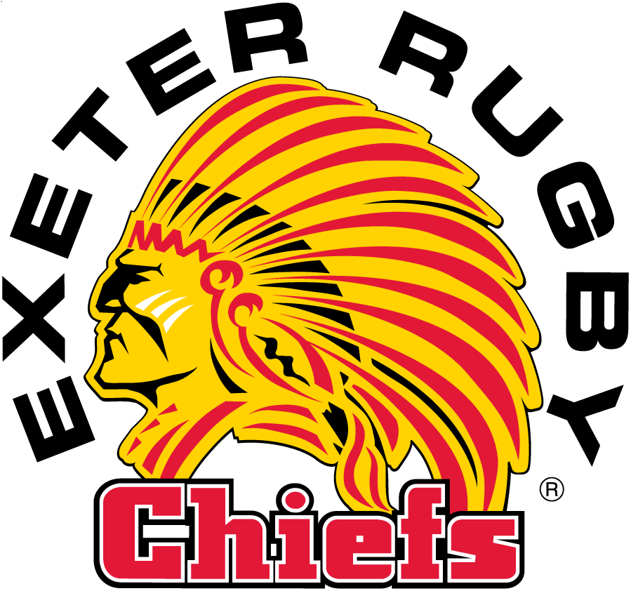exeter chiefs pres primary logo iron on transfers for clothing